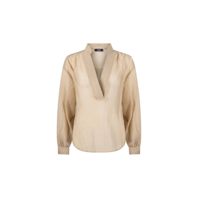 Jansen Amsterdam Nadine 755 lp baloon blouse sand 755 LP large