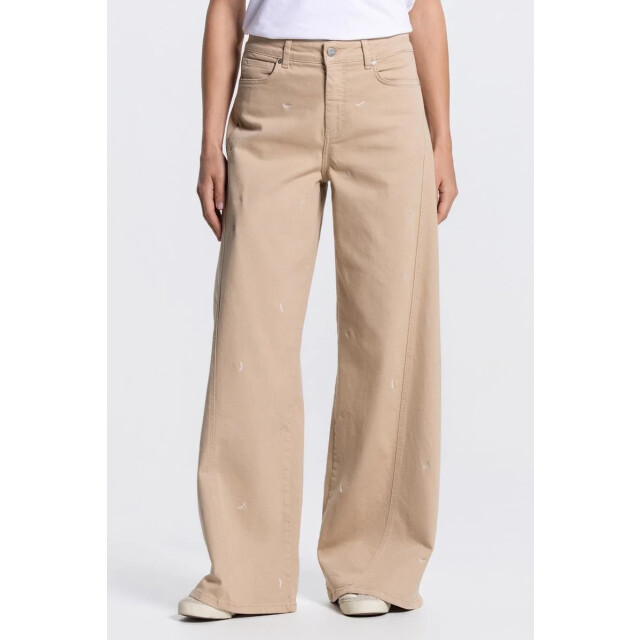 Jansen Amsterdam Isabeau jeans sand ISABEAU large