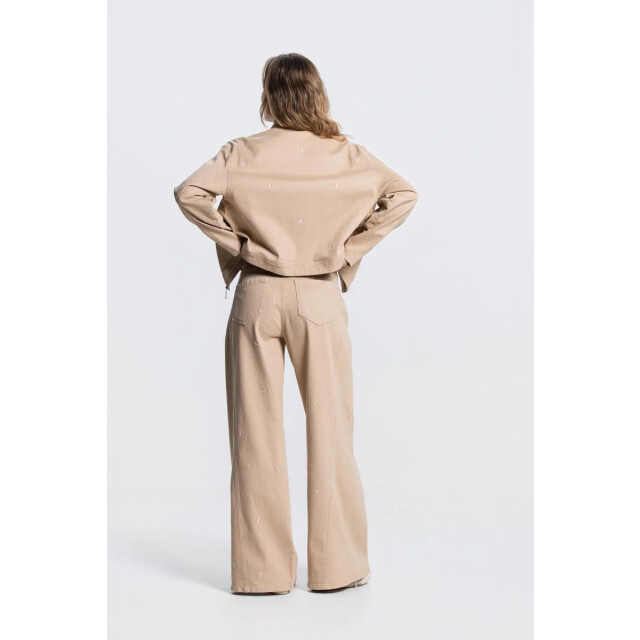 Jansen Amsterdam Isabeau jeans sand ISABEAU large