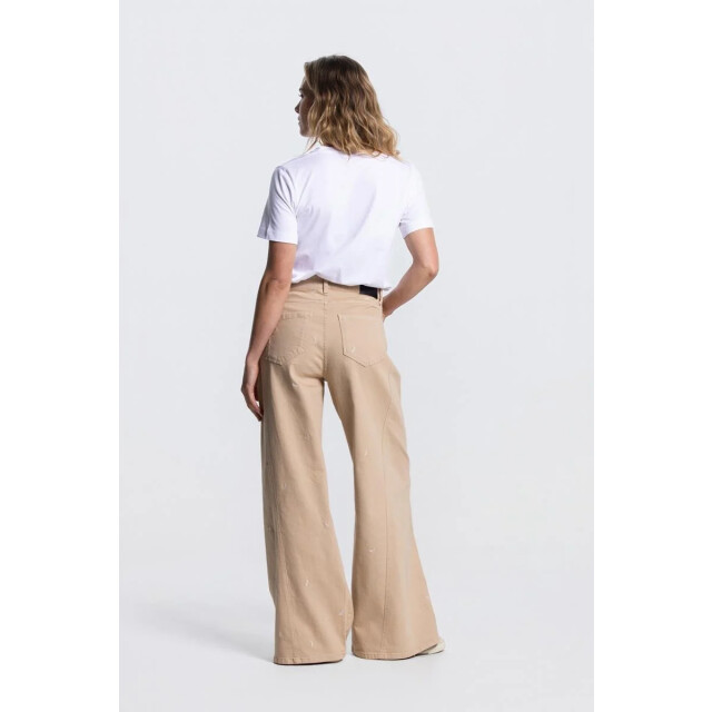 Jansen Amsterdam Isabeau jeans sand ISABEAU large