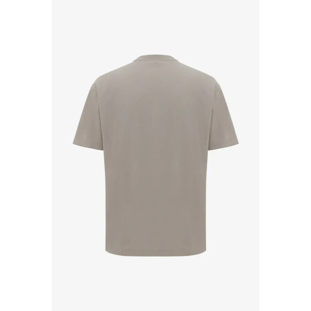 Genti Relaxed fit cotton tee grey 161695114 large