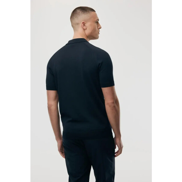 Genti Polo rib zip dark 161695200 large