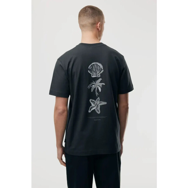 Genti Tee back print sea dark 161695261 large