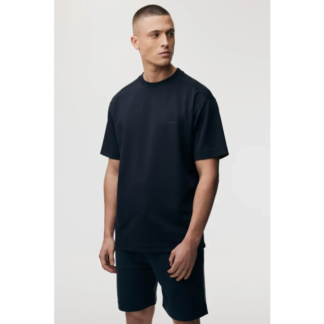 Genti Relaxed fit cotton tee dark 161695138 large