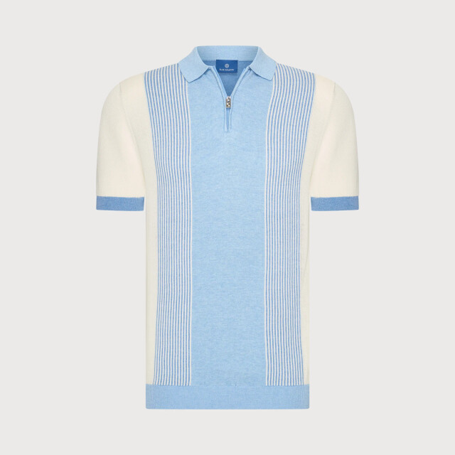 Blue Industry De half zip polo | KBIS26-M15 large