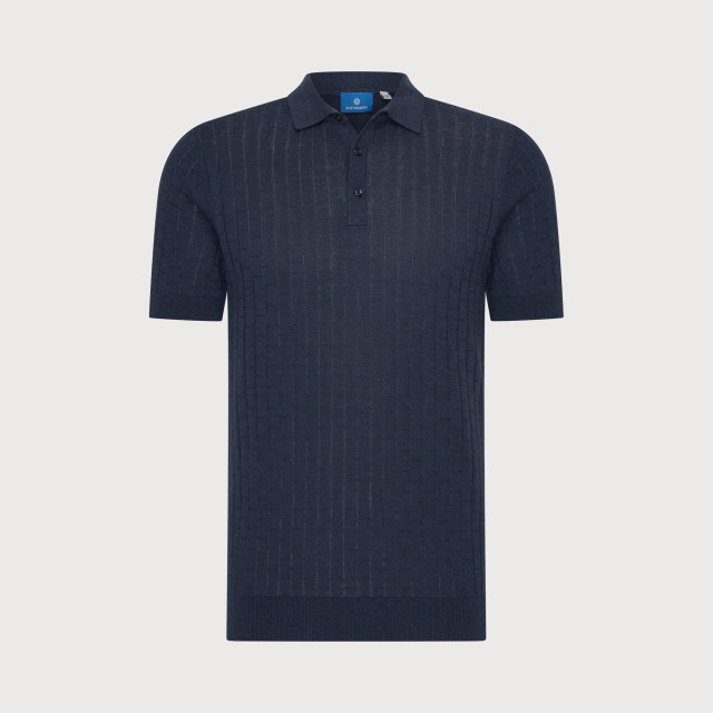 Blue Industry De fijngebreide polo | KBIS26-M9 large