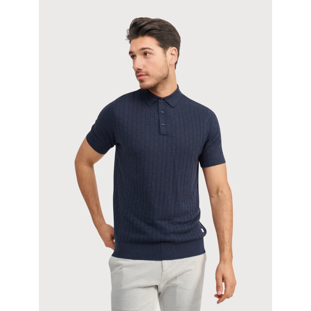 Blue Industry De fijngebreide polo | KBIS26-M9 large