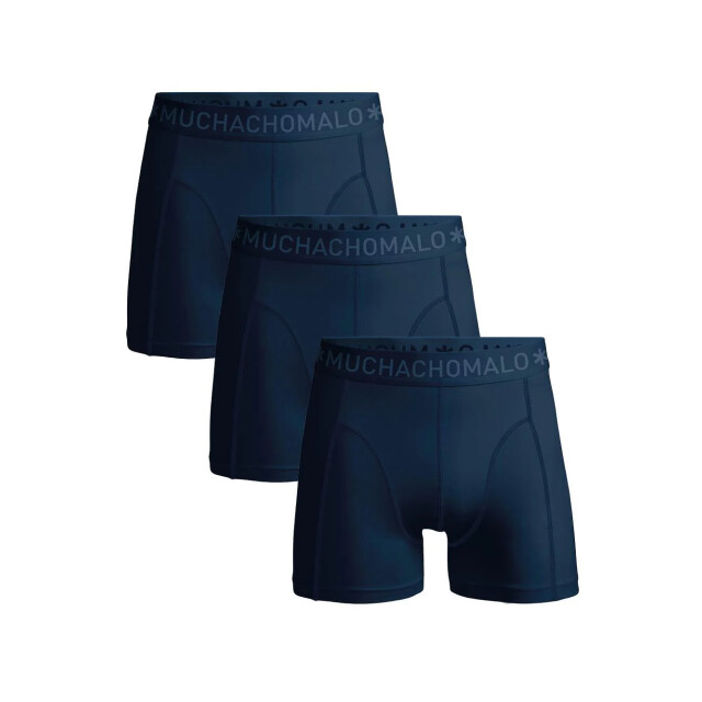 Muchachomalo Jongens 3-pack boxershorts U-SOLID1010-1252J large