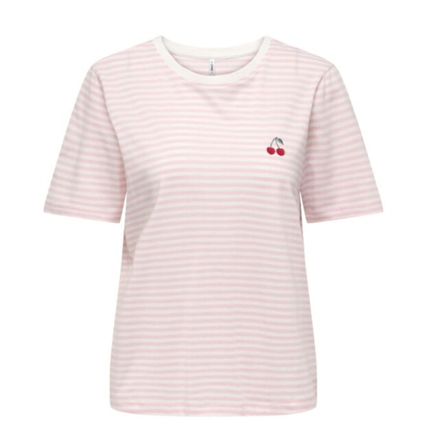 Only Onlhappy life s/s emb top jrs 15370117 large