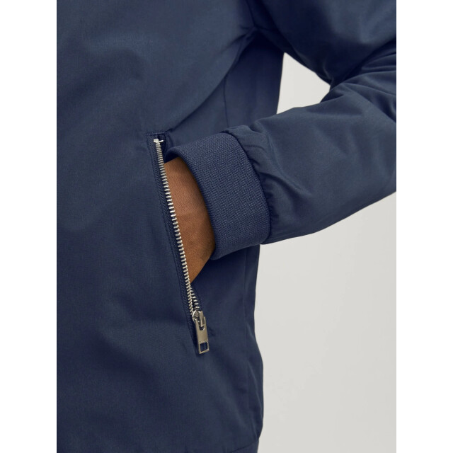 Jack & Jones Heren plus size bomberjack jjerush zomerjas effen donker 12231718-Navy Blazer large