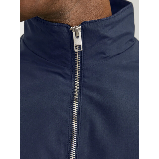 Jack & Jones Heren plus size bomberjack jjerush zomerjas effen donker 12231718-Navy Blazer large