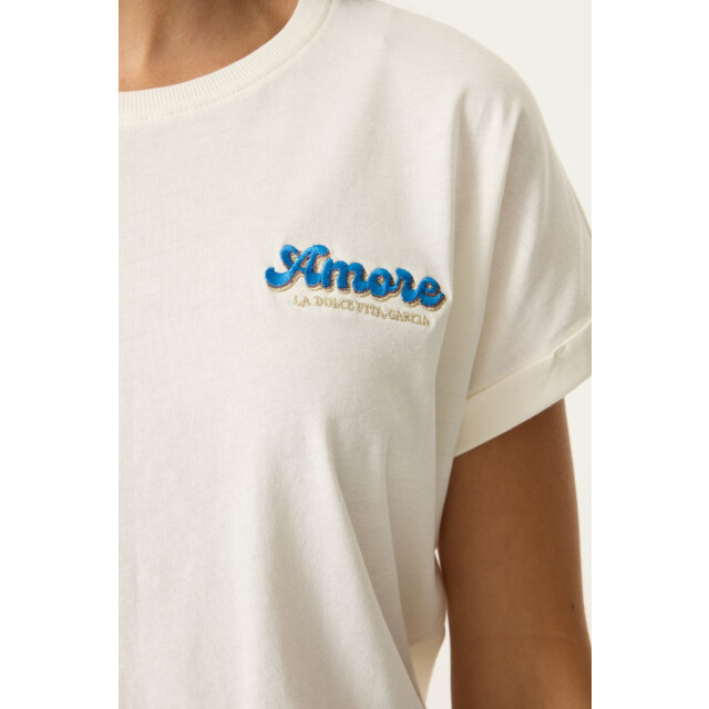 Garcia Jeans T-shirt ss off-white 4339.02.0100 large