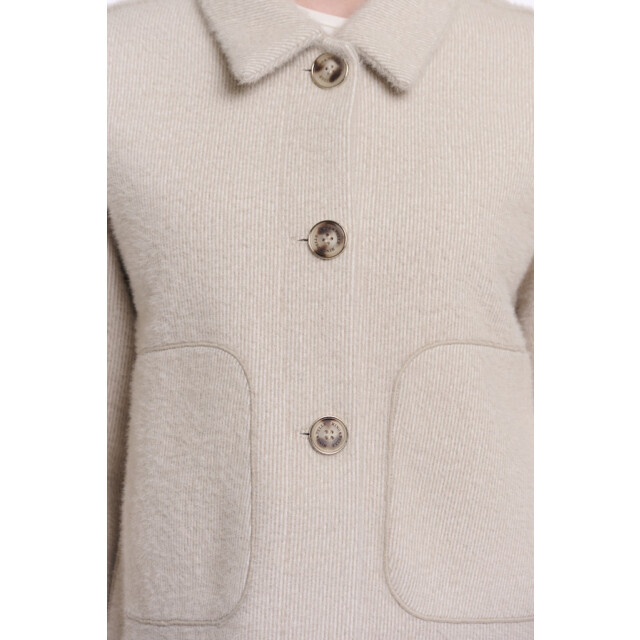 Rino & Pelle Single breasted jacket zand dessin 4279.06.0030 large