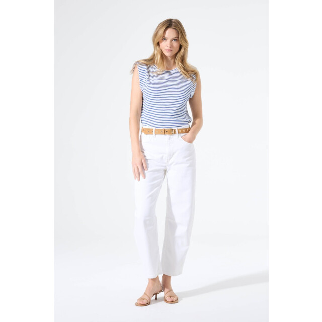 Garcia Jeans Top zm ecru dessin 4381.08.0001 large