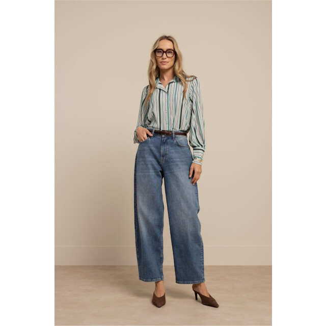 Studio Anneloes Babet denim trousers blue denim 4107.35.0027 large