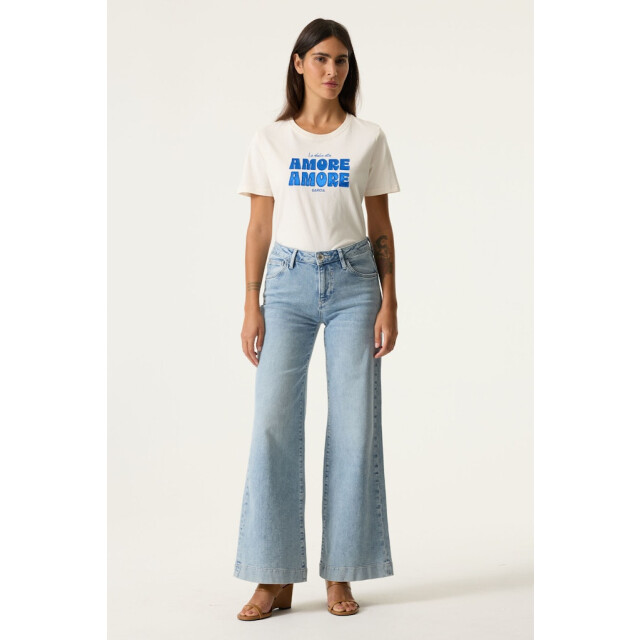 Garcia Jeans T-shirtss ecru 4339.03.0017 large