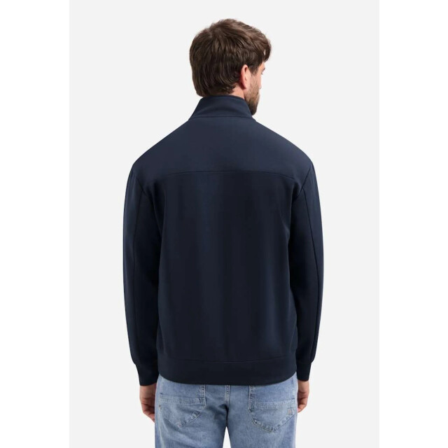 No Excess Sweater half zip interlock night 31100103-078 large