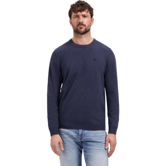 No Excess Pullover crew neck melange night 31210190SN-078 large