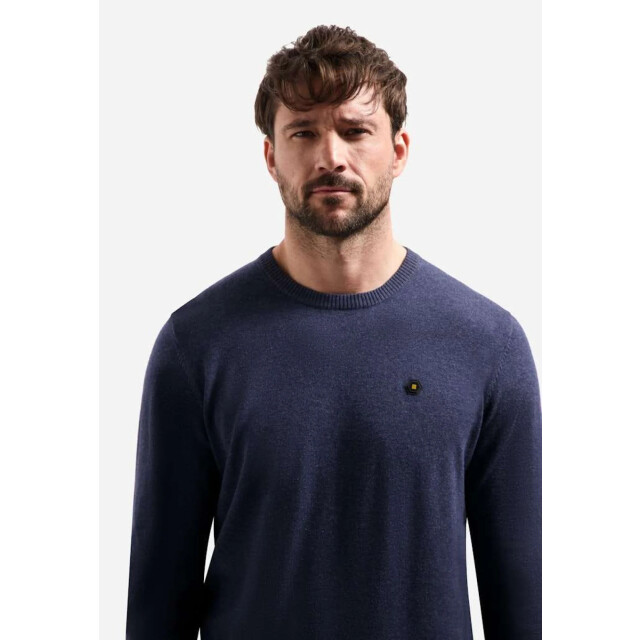 No Excess Pullover crew neck melange night 31210190SN-078 large