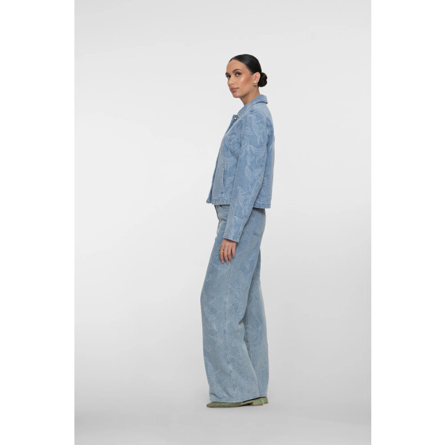 Geisha Jeans bleached denim 61005-10-000830 large