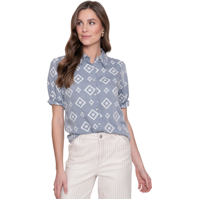 Geisha Blouse blue 63268-20-000625 large