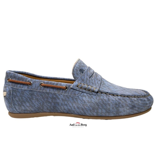 Floris van Bommel De Drijver 02.12 Instapschoenen Blauw De Drijver 02.12 large