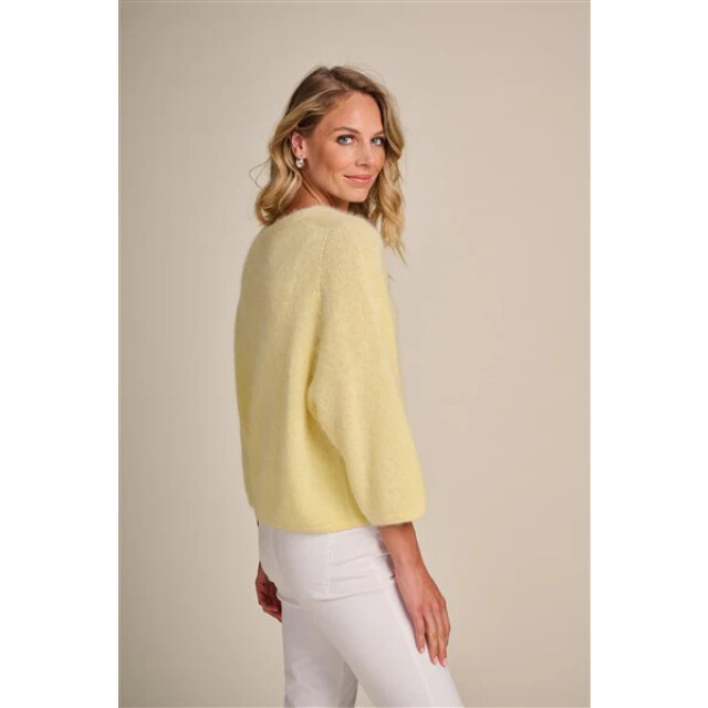 Due Amanti quill cardigan citrus glow 06741.440.0007 large