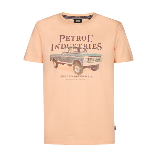 Petrol Industries Heren shirt m-1060-tsr601 2125 tropical orange Petrol M 1060 TSR601 2125 Tropical Orange large
