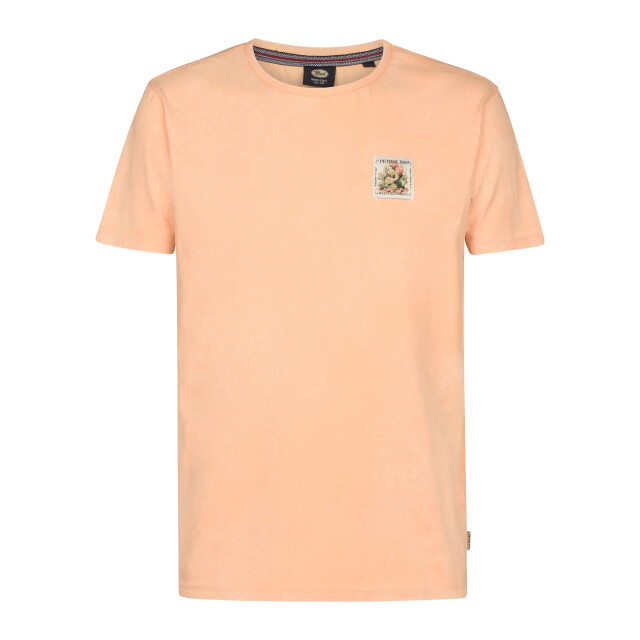 Petrol Industries Heren shirt m-1060-tsr623 2125 tropical orange Petrol M 1060 TSR623 2125TropicalOrange large