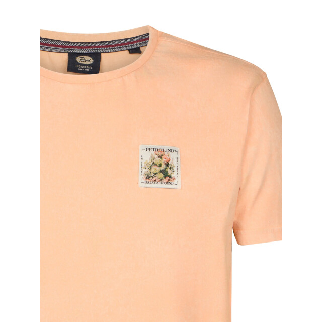 Petrol Industries Heren shirt m-1060-tsr623 2125 tropical orange Petrol M 1060 TSR623 2125TropicalOrange large