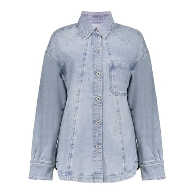 Geisha 65021-10 830 jeans overshirt stones bleached denim stones 65021-10 830 large