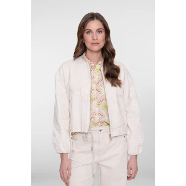 Geisha 65022-10 718 jacket embroidery ecru 65022-10 718 large