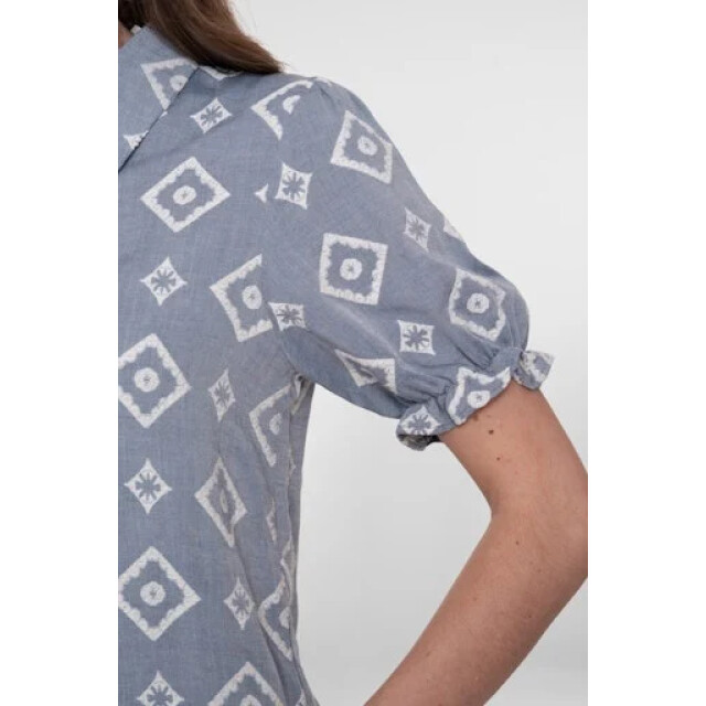 Geisha 63268-20 625 blouse blue/ecru 63268-20 625 large