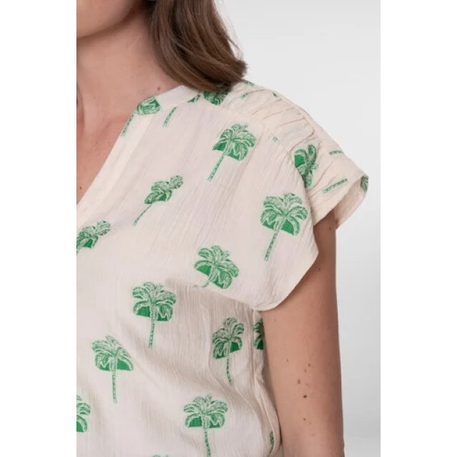 Geisha 63291-20 010 top off-white/green 63291-20 010 large