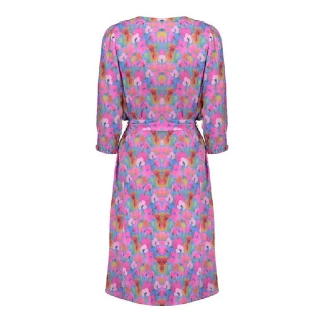 Geisha 67100-20 625 dress bright blue/pink 67100-20 625 large