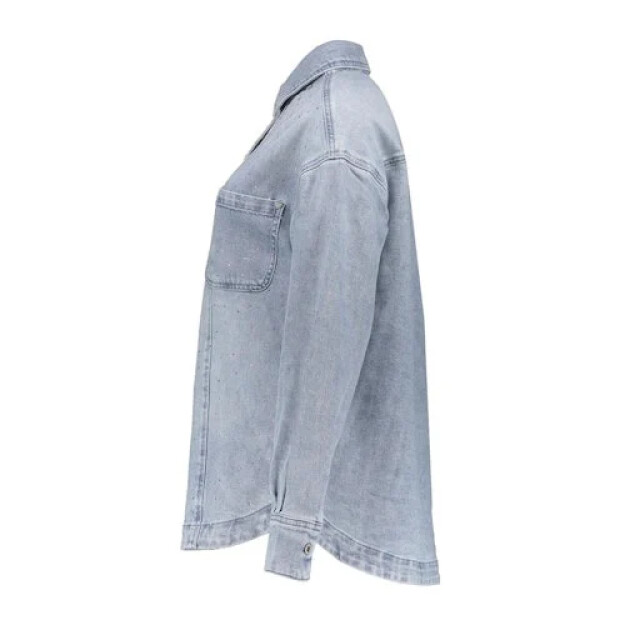 Geisha 65021-10 830 jeans overshirt stones bleached denim stones 65021-10 830 large