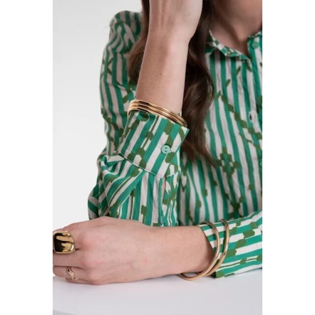 Geisha 63279-20 718 blouse ecru/green 63279-20 718 large