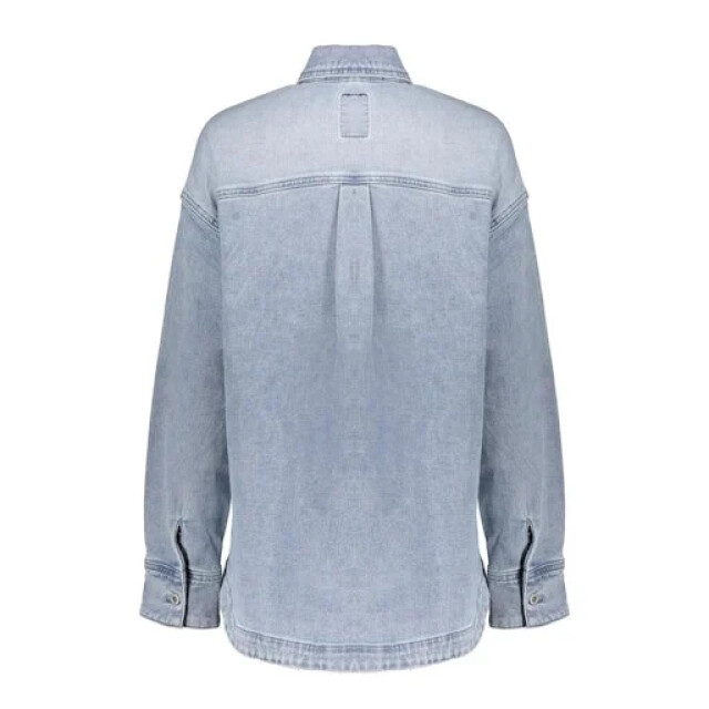 Geisha 65021-10 830 jeans overshirt stones bleached denim stones 65021-10 830 large