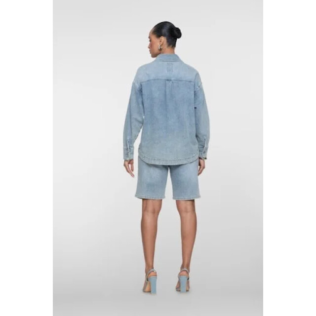 Geisha 65021-10 830 jeans overshirt stones bleached denim stones 65021-10 830 large