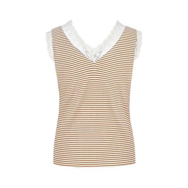 G-Maxx Top talitha-kint camel offwhite Talitha-Kint camel offwhite large