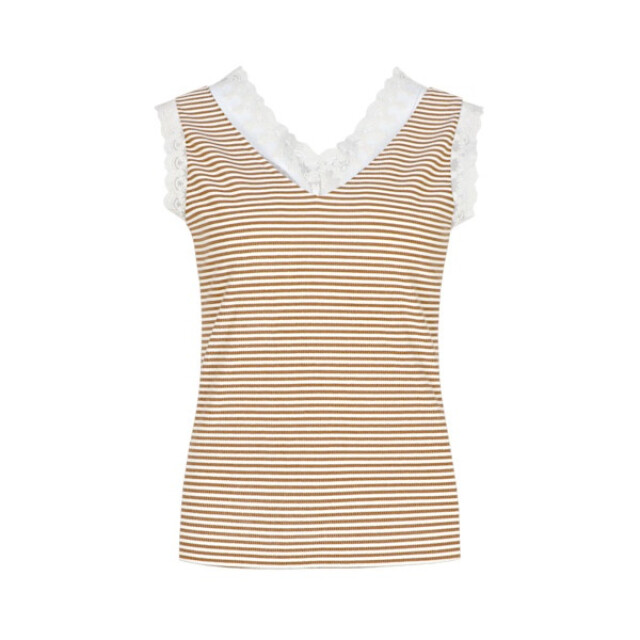 G-Maxx Top talitha-kint camel offwhite Talitha-Kint camel offwhite large