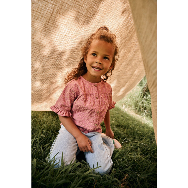 Daily 7 930420 shirt ruffle broderie  930420 Shirt Ruffle Broderie  large