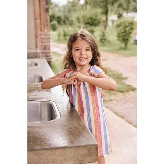 Daily 7 930444 dress striped ss  930444 Dress Striped SS  large