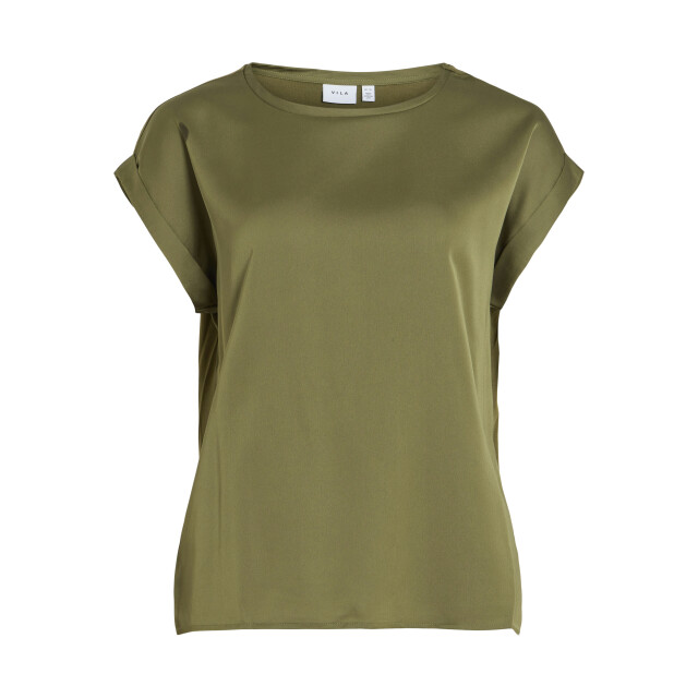 Vila Viellette s/s satin top/su noos 14059563 large