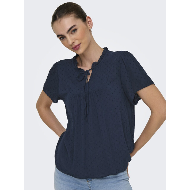 Jacqueline de Yong Jdylima life ss top wvn noos navy 4382.37.0043 large