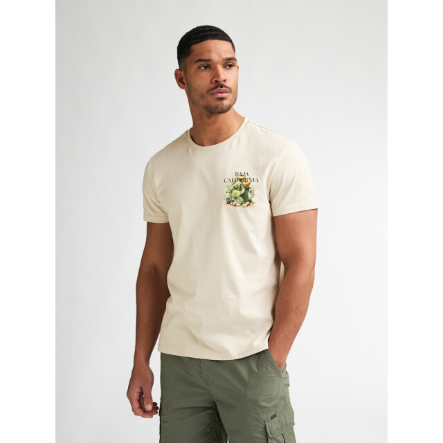 Petrol Industries Men t-shirt ss beige 5339.05.0038 large