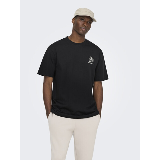 Only & Sons Onsfred life foodie rlx ss tee - 5339.80.0039 large