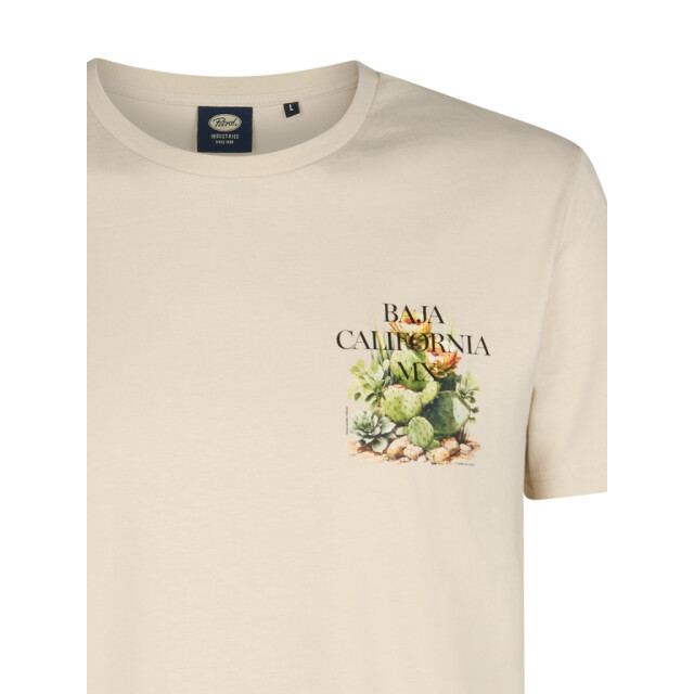 Petrol Industries Men t-shirt ss beige 5339.05.0038 large