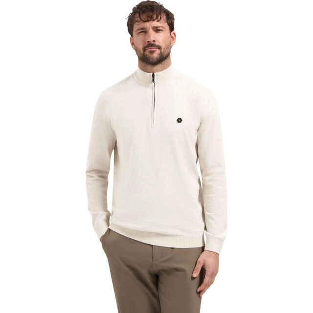 No Excess Pullover stand up collar half zip m kit melange 31210195SN-108 large