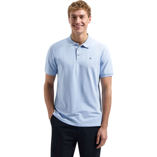 No Excess Polo short sleeve basic blue 31390260-030 large